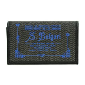 Bvlgari（ブルガリ） 32436 BLACK 6連キーケース　【ブランド箱入り】