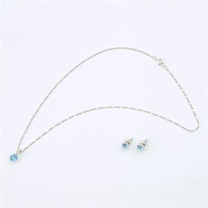 Swarovski（スワロフスキー） 651533 ネックレス+ピアス　【ブランド箱入り】