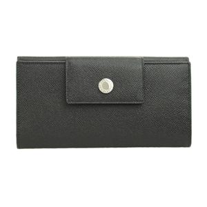 BVLGARI（ブルガリ） 20401 BLACK／BROWN　長財布（長札入れ） 小銭入れ付 【ブランド箱入り】