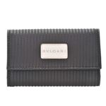 BVLGARI（ブルガリ） 25559 BLACK 6連キーケース 【ブランド箱入り】