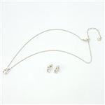 Swarovski（スワロフスキー） 665964 ネックレス+ピアス　【ブランド箱入り】