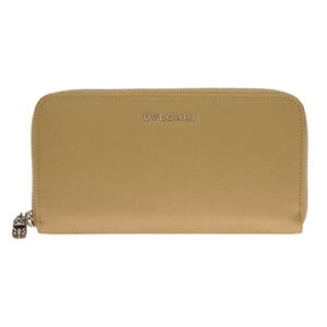 BVLGARI（ブルガリ） 32486 GOLD 長財布（ラウンドファスナー）