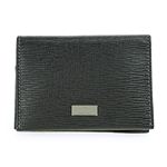 Salvatore Ferragamo（フェラガモ） 7062PEBBLE BLK 名刺入れ
