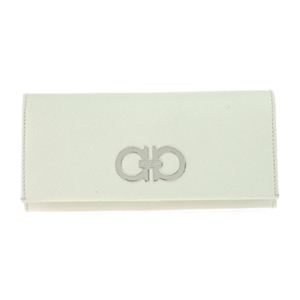 Salvatore Ferragamo（フェラガモ） B481PEBBLE POR 長札（ファスナー付）
