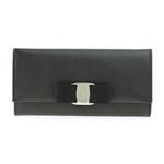 Salvatore Ferragamo（フェラガモ） B559PEBBLE BLK 長札（ファスナー付）