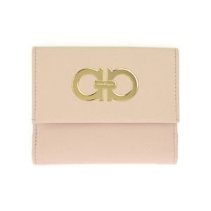 FERRAGAMO（フェラガモ） 7122 PEBBLE／LOT ダブルホック財布