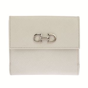 FERRAGAMO（フェラガモ） A960 PEBBLE／POR ダブルホック財布