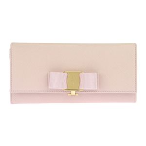 FERRAGAMO（フェラガモ） B559 PEBBLE／LOT 長札（ファスナー付）