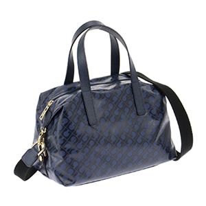 GHERARDINI（ゲラルディーニ） GH0996 TP／NAVY 手提げバッグ（ショルダー付）
