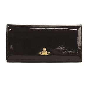 Vivienne Westwood（ヴィヴィアンウエストウッド） 長札（ファスナー付） 1032V-CLASSIC ORB VERNICE VERNICE NERO