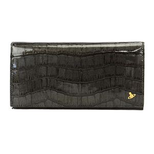 Vivienne Westwood（ヴィヴィアンウエストウッド） 長札（ファスナー付） 1032V-COCCO PERLA ANTRACITE
