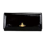 Vivienne Westwood（ヴィヴィアンウエストウッド） 長札（小銭入れ付） 2800V-CLASSIC ORB VERNICE VERNICE NERO