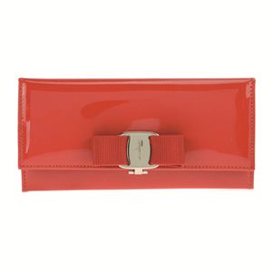 FERRAGAMO（フェラガモ） FR-B559PATENT-LAV 長札（ファスナー付）