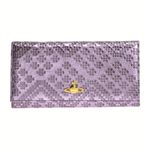 Vivienne Westwood（ヴィヴィアンウエストウッド） VW-1032VPIXELORB-VIO 長札（ファスナー付）