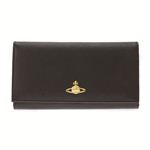 Vivienne Westwood（ヴィヴィアンウエストウッド） VW-1032V-SAFFIANO-NER 長札（ファスナー付）