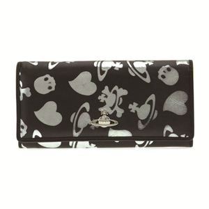 Vivienne Westwood（ヴィヴィアンウエストウッド） VW-2800VLOGOPRINT-ARG 長札（小銭入れ付）