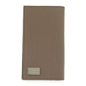 BVLGARI(ブルガリ) 28364 BROWN 長札(ファスナー付)