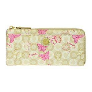 COACH（コーチ） 47636 B4／AW 長札（ラウンドファスナー）