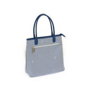 GHERARDINI（ゲラルディーニ） GH0255 TP／D.WHITE／COBALTO 手提げ
