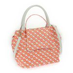 GHERARDINI（ゲラルディーニ） GH0256 TP／WHITE／CORALLO 手提げ（ショルダー付）