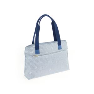 GHERARDINI（ゲラルディーニ） GH0271 TP／D.WHITE／COBALTO 手提げ