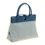 GHERARDINI（ゲラルディーニ） GH0291 TP／D.WHITE／COBALTO 手提げ