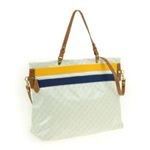 GHERARDINI（ゲラルディーニ） GH0980 TP／BIANCO 手提げ（ショルダー付）