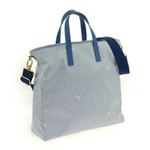 GHERARDINI（ゲラルディーニ） GH0992 TP／D.WHITE／COBALTO 手提げ（ショルダー付）