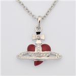 Vivienne Westwood（ヴィヴィアンウエストウッド） DIAMANTE HEART P／SS／RED ネックレス