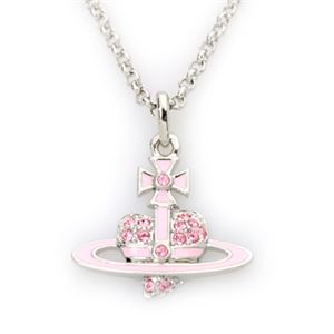 Vivienne Westwood（ヴィヴィアンウエストウッド） REVERSEHEARTP／SS／MULTI PINK ネックレス