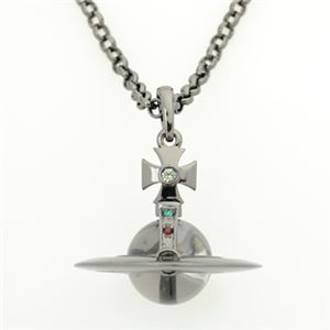 Vivienne Westwood（ヴィヴィアンウエストウッド） SMALLORBP／GUNMETAL／MULTI ネックレス