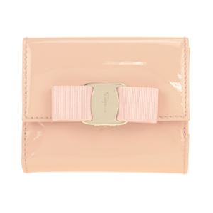 Salvatore Ferragamo（フェラガモ） A926 PATENT／POU／LOT ダブルホック財布