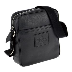 Vivienne Westwood（ヴィヴィアン・ウエストウッド） 13-289A MAN LEATHER／BLK ショルダーバッグ