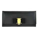 Salvatore Ferragamo（フェラガモ） B559 CALF／NERO ROSS 長財布