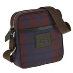 Vivienne Westwood（ヴィヴィアン・ウエストウッド） 13-376 MAN TARTAN／BLU ショルダーバッグ