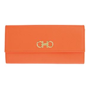 Salvatore Ferragamo（フェラガモ） B855 CALF／SUNSET 長財布