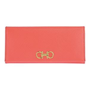 Salvatore Ferragamo（フェラガモ） B857 CALF／M.ROSE 長財布