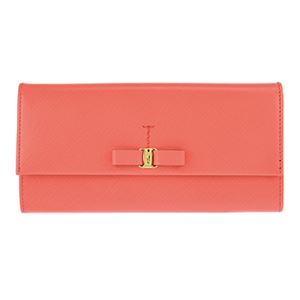 Salvatore Ferragamo（フェラガモ） A994 CALF／M.ROSE 長財布