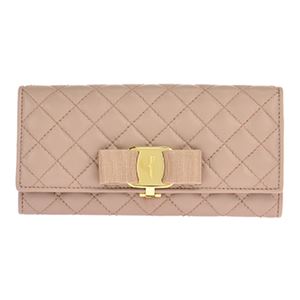 Salvatore Ferragamo（フェラガモ） B873 NAPPA／N.ROSE 長財布
