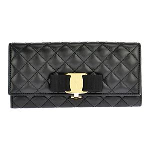 Salvatore Ferragamo（フェラガモ） B873 NAPPA／BLK 長財布