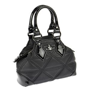 Vivienne Westwood（ヴィヴィアン・ウエストウッド） 6108V-HARLEQUIN／ECOV.BLK 手提げバッグ
