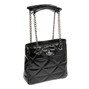 Vivienne Westwood（ヴィヴィアン・ウエストウッド） 6107V-HARLEQUIN／P.BLK 手提げバッグ