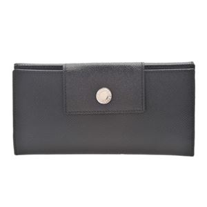 BVLGARI（ブルガリ） EX20401 BLACK 長札（小銭入れ付）
