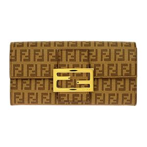 FENDI（フェンディ） 8M0021-00YG1 F0TUD 長札（ファスナー付）