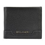 BVLGARI（ブルガリ） 34666 GRAIN／BLK 二つ折り財布