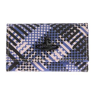 Vivienne Westwood（ヴィヴィアン・ウエストウッド） 0720V-TECHNO TARTAN／AZZ キーケース