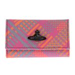 Vivienne Westwood（ヴィヴィアン・ウエストウッド） 0720V-TECHNO TARTAN／ROSA キーケース