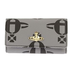 Vivienne Westwood（ヴィヴィアン・ウエストウッド） 32-528 LOGOMANIA／GRY キーケース