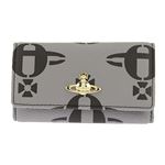 Vivienne Westwood（ヴィヴィアン・ウエストウッド） 32-528 LOGOMANIA／GRY キーケース