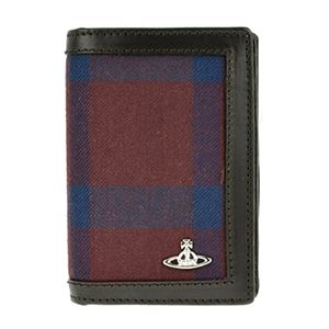 Vivienne Westwood（ヴィヴィアン・ウエストウッド） 33-057 MAN TARTAN／BLU カードケース